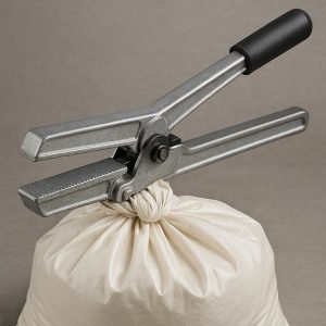 Heavy-Duty Metal Bag Sealer – Extra Strong Grip for Bulk Storage