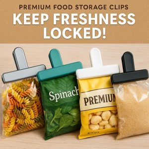 Premium Food Storage Clips – Keep Freshness Locked!