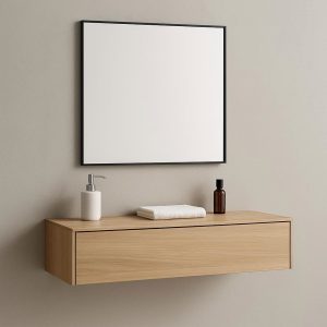 Modern Floating Wall Mounted Vanity Shelf