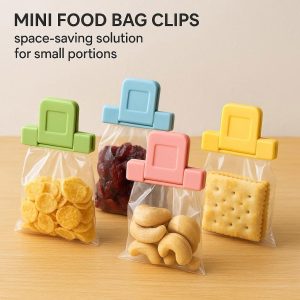 Mini Food Bag Clips – Space-Saving Solution for Small Portions