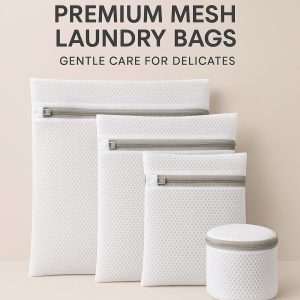 Premium Mesh Laundry Bags - Gentle Care for Delicates
