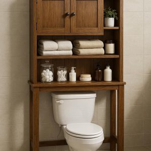 Heavy-Duty Over-The-Toilet Storage Cabinet